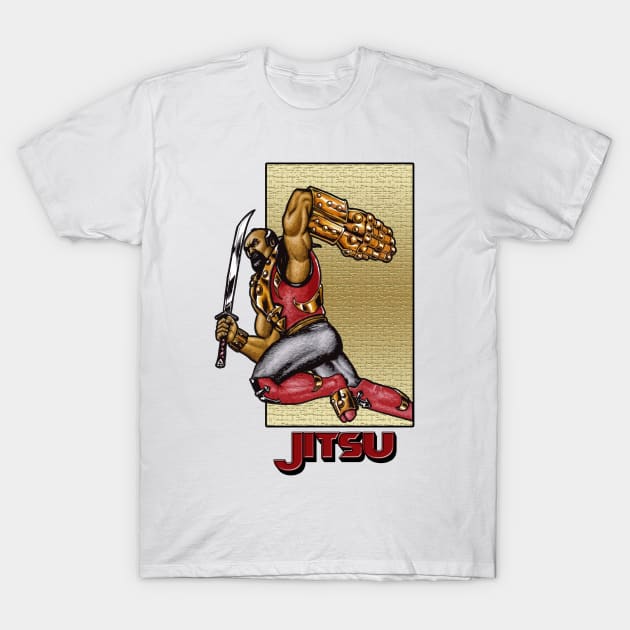 Jitsu T-Shirt by sapanaentertainment